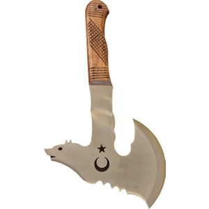 Kefli Bıçak Kurt Başlı  Balta