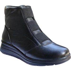 Elıse 21351-H Kadın Kışlık Deri Comfort Bot