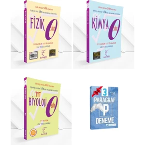 Fizik Sıfır Kimya Sıfır ve Biyoloji Sıfır