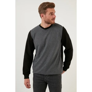 Pamuklu Regular Fit Bisiklet Yaka Sweat Erkek Sweat 59052111