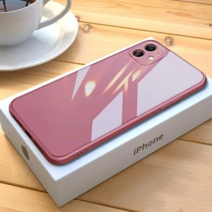 iPhone 14 Parlak Cam-Kamera Korumalı Kapak&kılıf