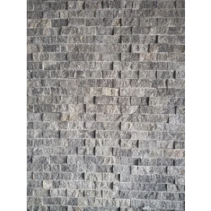 ANTALYA TAŞ MARKET Kütahya Gri̇ 2,5x5 cm Fi̇leli̇ Patlatma Taş Duvar Kaplamasi