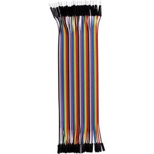 Hobi Mekatronik 40 Adet Dişi-Erkek Jumper Kablo 20CM