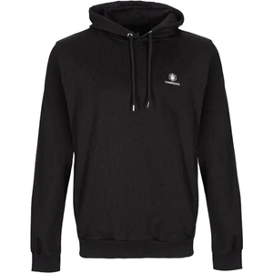 Basic Erkek Siyah Kapüşonlu Sweatshirt