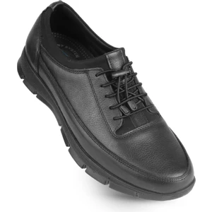 Ortopedik Topuk Masajlı Deri Kışlık Erkek Spor Ayakkabı