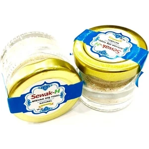 Misvak Tozu - Diş Misvak Tozu - Cam Şişe - 10 Adet