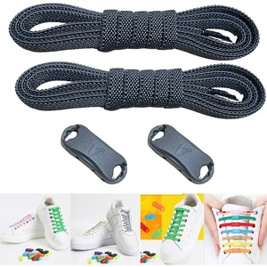 Takbırak Yeni Nesil Pratik Bağcık Elastic Shoelace Klipsli Lastikli Bot, Çocuk, Ayakkabı Bağcığı