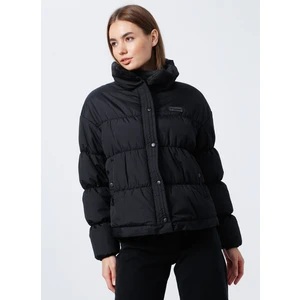 Siyah Kadın Kısa Şişme Mont Hmlzenar Jacket