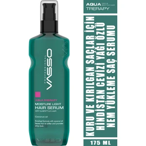 Kuru Ve Kırılgan Saçlar Için Hindistan Cevizi Yağı Özlü Nem Yükleme Serumu Aqua Therapy 175 ml 8699216346822