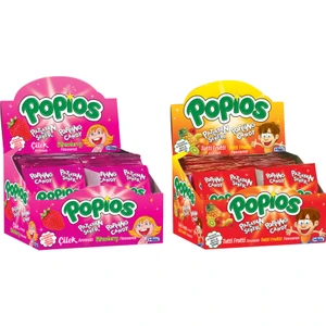 Patlayan Şeker Popios Tutti Frutti Çilek 4 gr 40+40 Adet