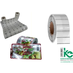 30*40PP Şeffafetiket 1000Lİ Sarım Rulo Içi Adet