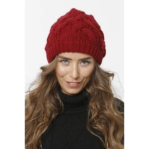 Sepet Örgülü Astarlı Triko Kışlık Kadın Renkli Bere Örgülü Şapka