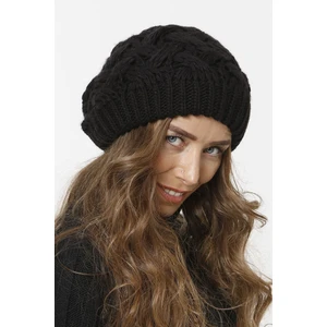 Sepet Örgülü Astarlı Triko Kışlık Kadın Renkli Bere Örgülü Şapka