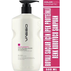 Boyalı Saçlar Için Ipek Proteinli Parlaklık Ve Canlılık Veren Şampuan - Color Magnetic 500 ml 8699216349090