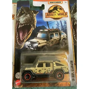 1:64 Jurassic World Tekli Araçlar 19 Jeep Gladıator HBG96