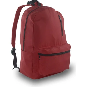 Unisex Kumaş Günlük ve Okul Sırt Çantası - Bordo