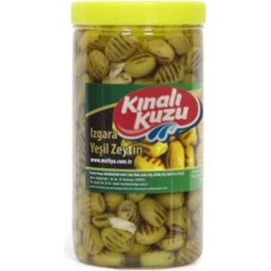 Kınalı Kuzu Izgara Közlenmiş Yeşil Zeytin 1kg