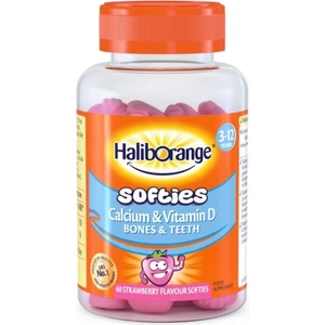 Haliborange Softies Kalsiyum D Vitamini Çilek Aromalı 60 Softies 8680287030734