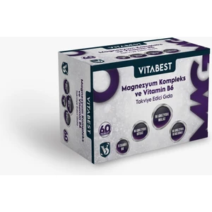 Magnezyum Kompleks ve Vitamin B6 60 Table