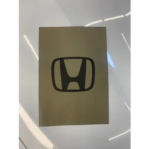 Suya Dayanıklı Honda Amblemli Oto Paspas