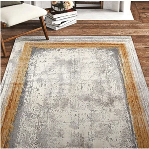 Halı Therapy Koleksiyonu 34665-075 Gri-Sarı Fenomen Carpet