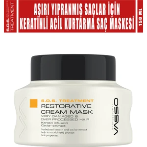 Yıpranmış Saçlar Için Keratinli Acil Kurtarma Saç Bakım Maskesi 150 ml 8699216349144