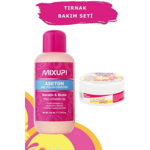 2'li Sulphur Tirnak Yagi 56 gr + Aseton Tırnak Bakım Seti