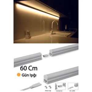 Anahtarlı Mutfak Tezgah Raf Aydınlatması 60 Cm 220V
