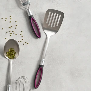 Swan Oluklu Çelik Spatula