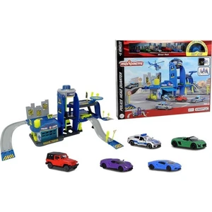 Creatix Police Playset+5 Vehicles