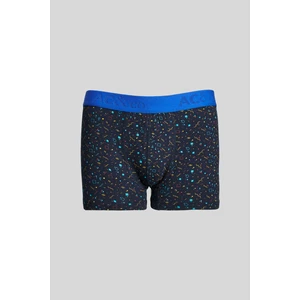 Altınyıldız Classics Erkek Lacivert-saks Mavi 3'lü Pamuklu Esnek Boxer Paketi