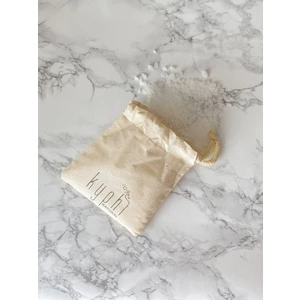 Kyphi Natural Keten Kese Içerisinde Tütsü ve Tütsülük Için Kaya Tuzu (300GR)