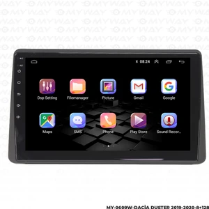 Dacıa Duster Android Carplay Multimedya Navigasyon Ekran Teyp 8GB+128GB