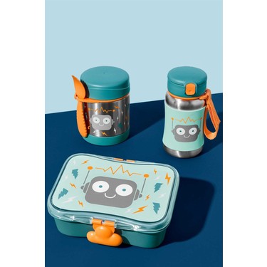 Skip Hop Zoo Paslanmaz Çelik Termos 325ML Robot Fiyatı