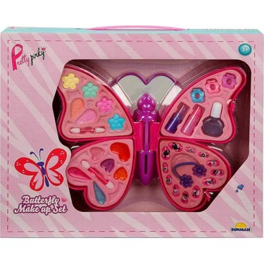 Sunman Byr Kelebek Şekilli 4 Katmanlı Makyaj Güzellik Seti Fiyatı