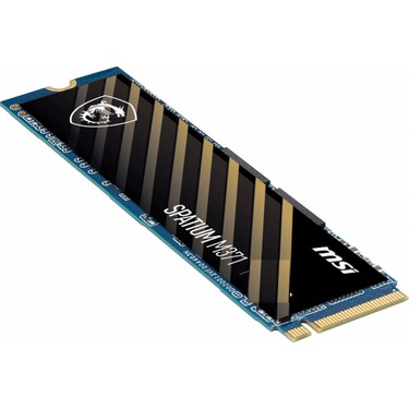 内蔵型SSD MSI SPATIUM M371 500GB NVMe M.2 SSD MSI Spatium M371 500GB 2200-1150MB NVMe M.2 SSD Fiyatı