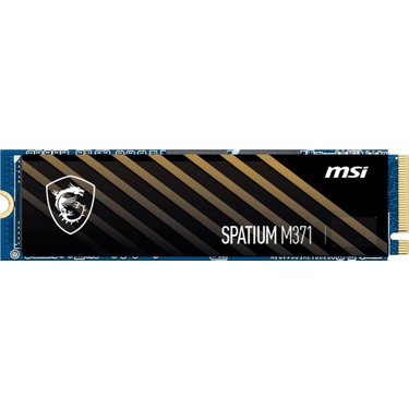 内蔵型SSD MSI SPATIUM M371 500GB NVMe M.2 SSD MSI Spatium M371 500GB 2200-1150MB NVMe M.2 SSD Fiyatı
