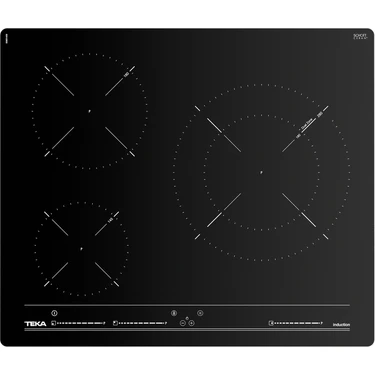 Teka - It 6315 G0 - Ankastre Cam Seramik Indüksiyonlu Ocak - 7200 W - Siyah - 60 cm -