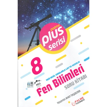 Palme Yayıncılık 8. Sınıf LGS Plus Serisi Fen Bilimleri Soru