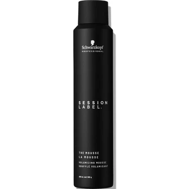 Schwarzkopf Session Label Vegan Hacim Verici Köpük 200ml Tüm Saçlar İçin Profesyonel