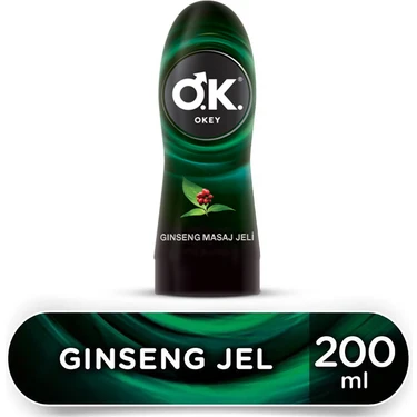 Okey Masaj Jeli  Ginseng 200