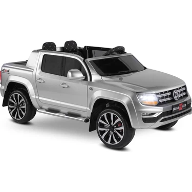 Gri Renkli Babyhope 441 Quattro 4x4 24 Volt Akülü Yarış Arabası 40 kg Kapasite ve Uzaktan Kumanda