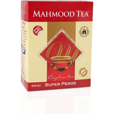 Mahmood Tea İthal %100 Saf Seylan Pekoe Dökme Çayı 400