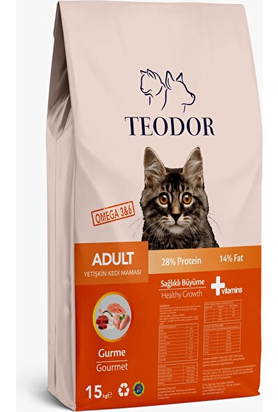 Teodor Yetişkin Kedi Maması Gurme