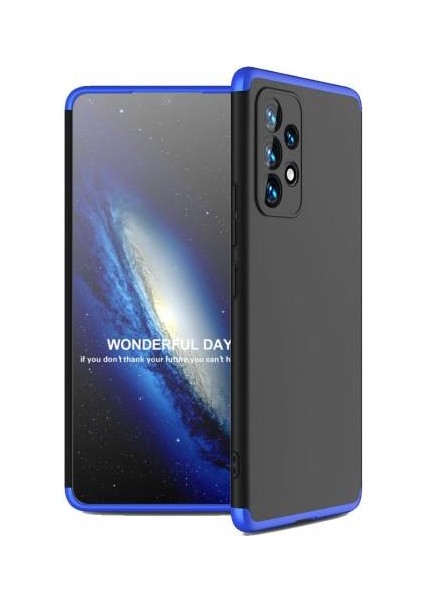 Samsung Galaxy A73 Kılıf Ays Kamera Korumalı + Ekran Koruyucu Nano