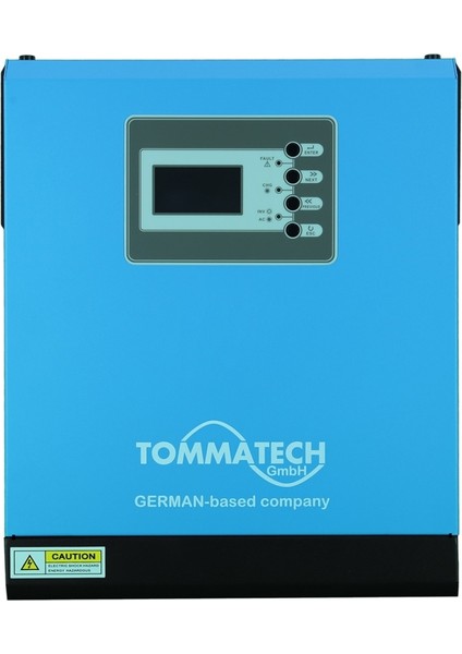 New 3k 24V Mppt 1faz Akıllı Inverter Çevirici Invertör