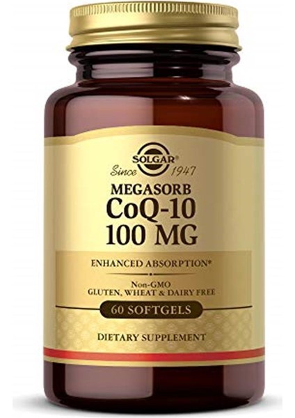 Coenzyme Q-10 100 Mg 60 Softjel