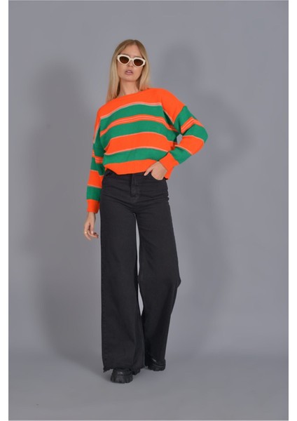 salaş Süper Yüksek Bel Wide Leg Power Likralı Palazzo Jeans