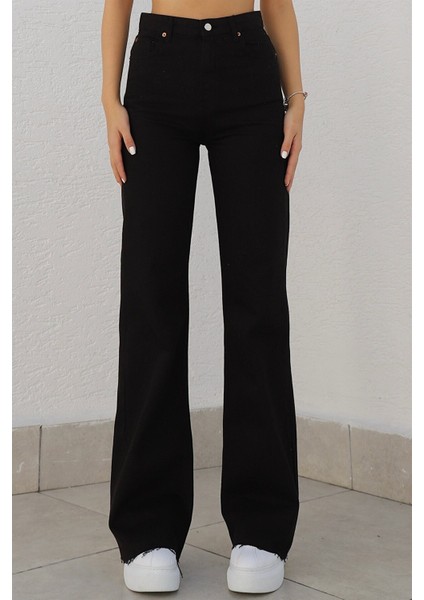 Yüksek Bel 90's Wide Leg Jeans indirimleri