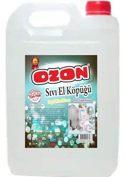 Sıvı El Köpüğü 5 kg ( Koli Içi 1 Adet )